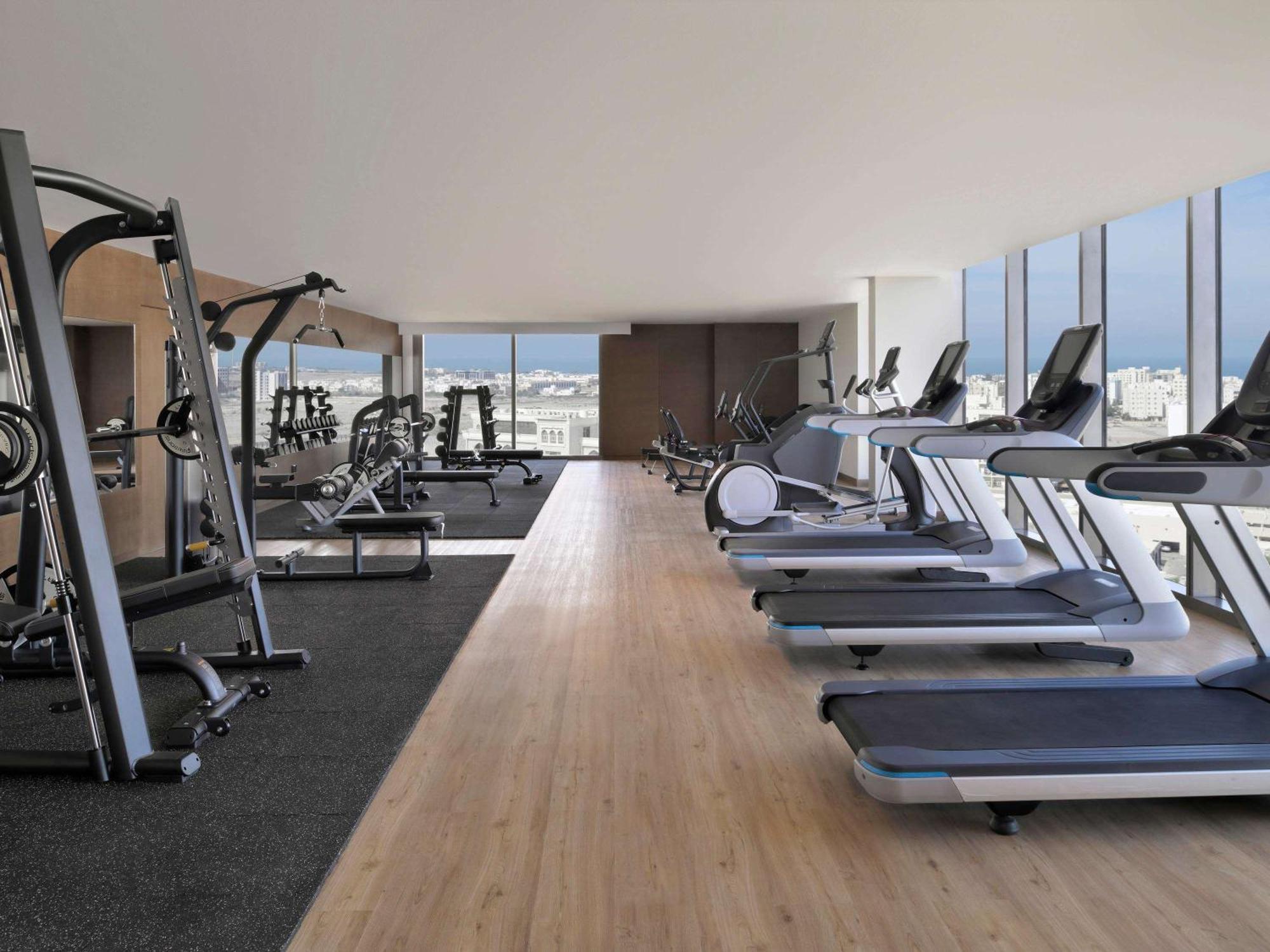 Moevenpick Hotel & Apartments Ghala Muscat Exterior photo The gym at the 1000 Museum